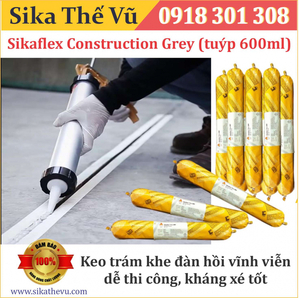 Sikaflex Construction Grey (600ml)